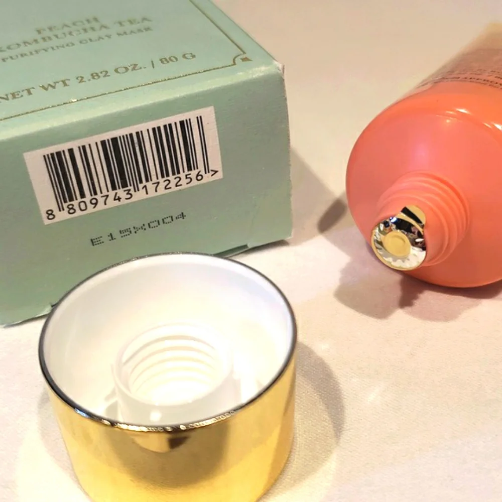Byroe Peach Kombucha Tea Purifying Clay Mask 2.82 oz 80 ml